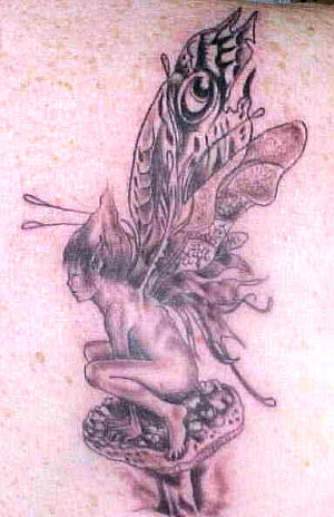 Fairy Tattoo Flash
