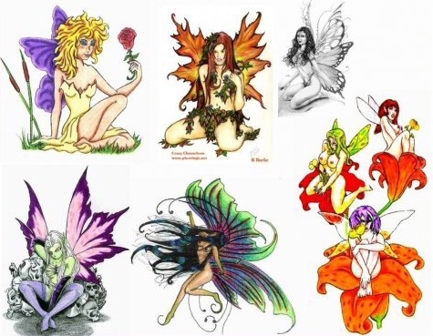 Fairy Tattoo Designs on Colorful Fairy Tattoos Jpg