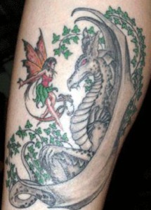 Fairy Tattoo Designs on Female Tattoos  Dragon Tattoos