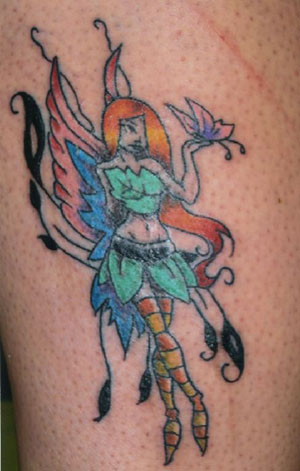 Fairy Tattoo Designs on Fairy Tattoos   Cute  Evil  Small  Large Fairy Tattoo Designs