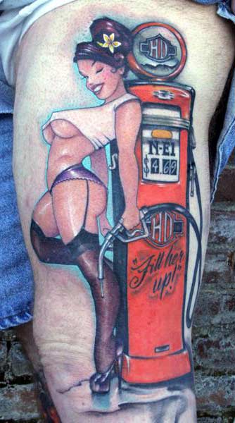Browse through over 100 pin up girl tattoos and designs.