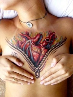 Open Heart Tattoo